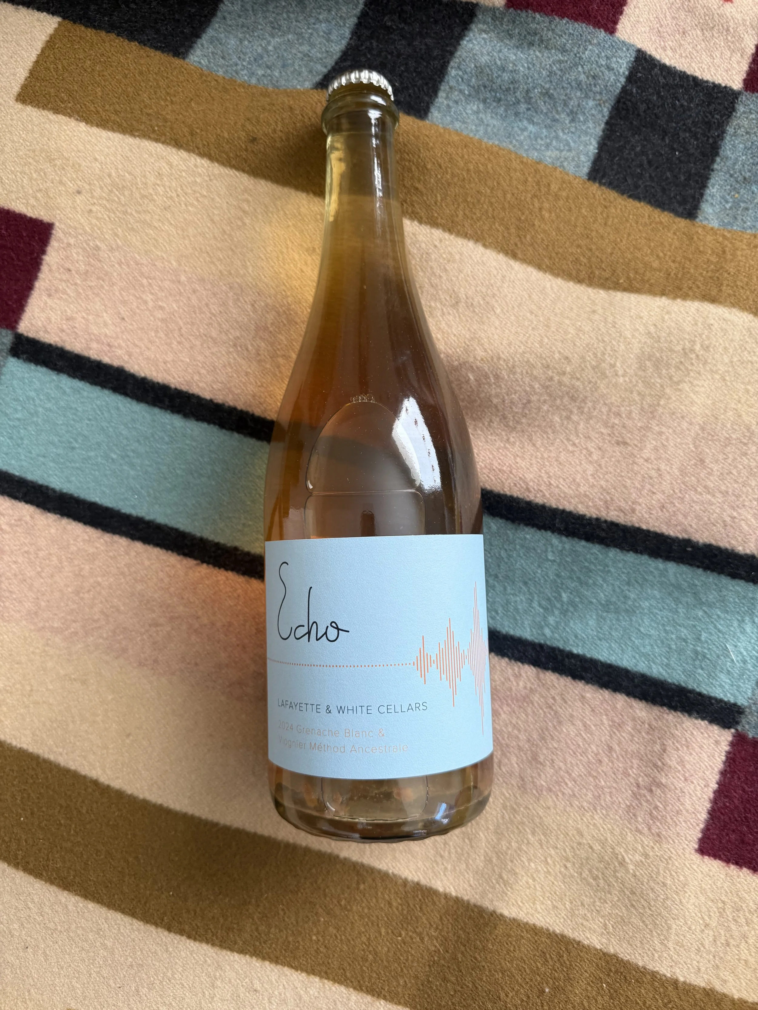 2024 Echo Orange Wine (sparkling PetNat) — Lafayette and White Cellars